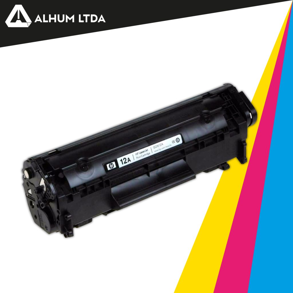 Toner Hewlett Packard HP Q2612A Cartucho 12A Compatible Alhum