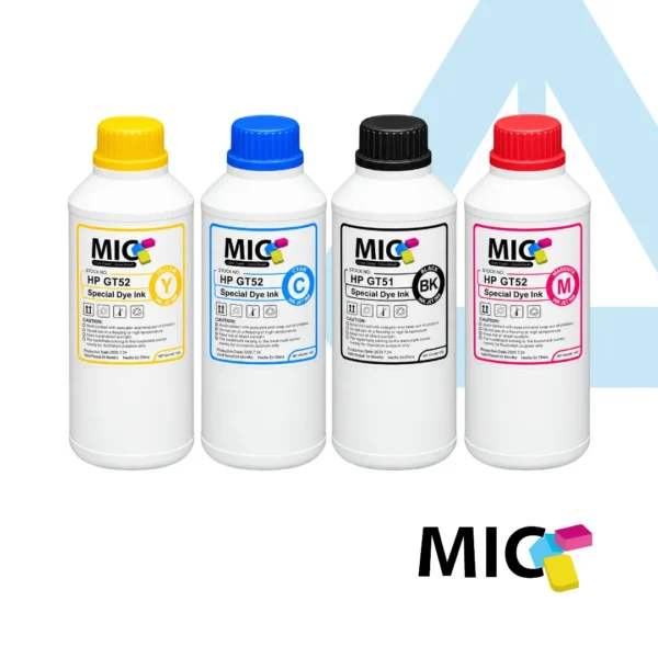 KIT TINTAS HP GT51 GT52 MIC LITRO