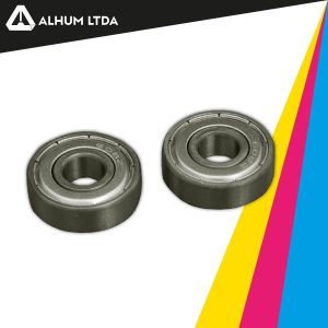 Balinera del Rodillo Presion Ricoh Aficio MP4000 5000 5001 Juego X 2 Mic Premium