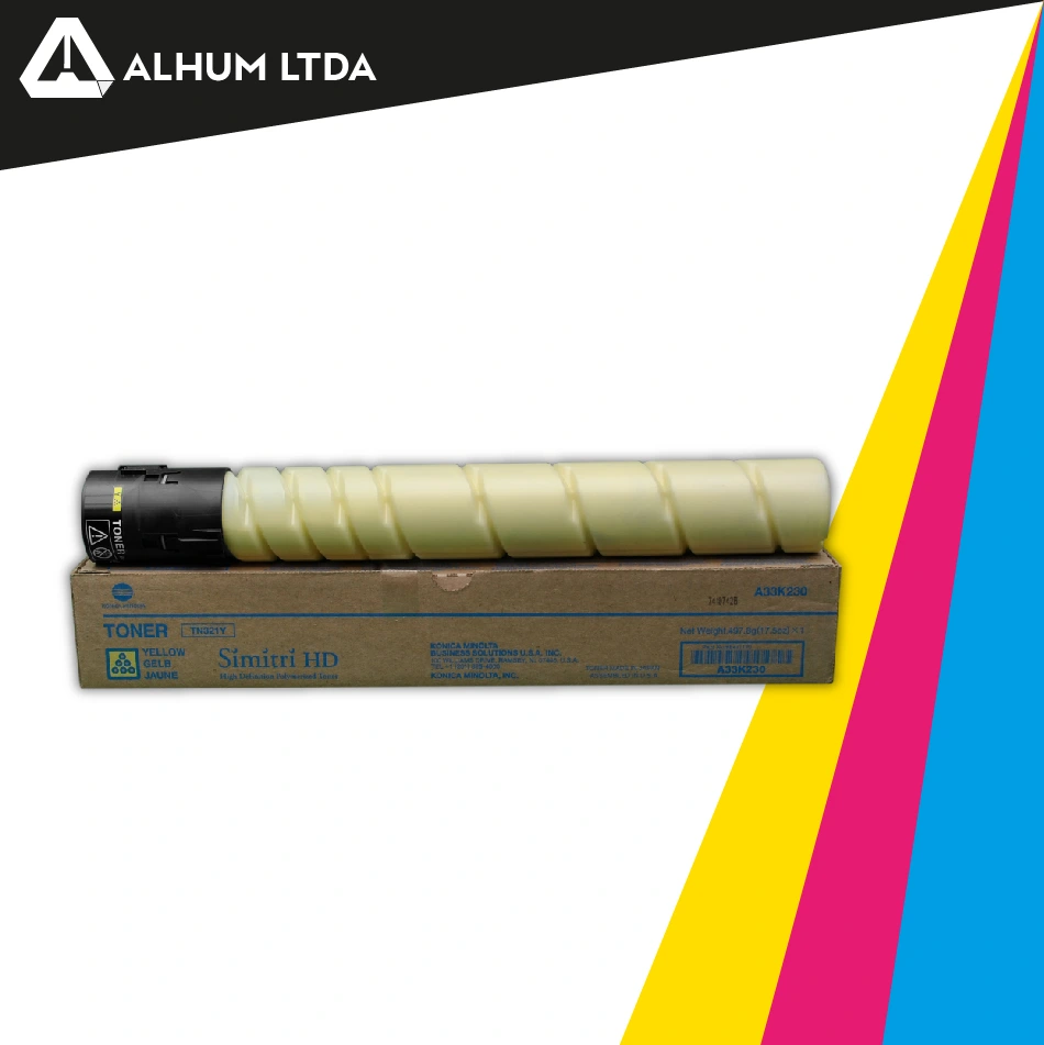 Toner Minolta BIZHUB C224 C284 C364 TN321 Yellow Original