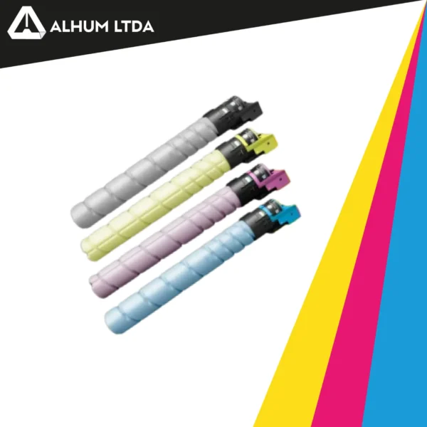 Toner Konica Minolta Bizhub C450i C550i C650i TN626 Cmyk Original