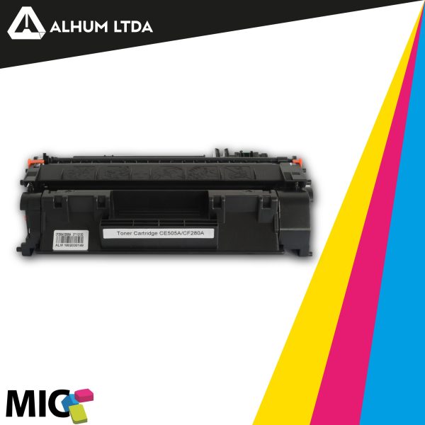Toner Hewlett Packard CE505A TIPO 05A CF280A Cartucho Mic