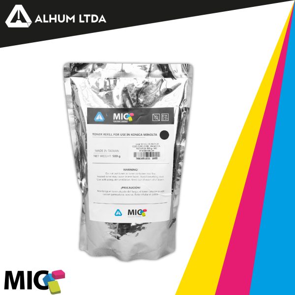 Toner Minolta Bizhub C220 C360 Negro recarga 500 gr