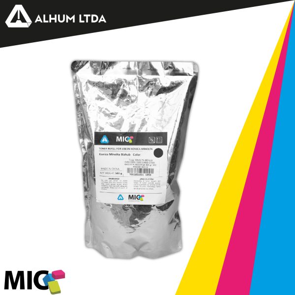 Toner Minolta Bizhub C452 C7000 Negro Recarga 500 gr