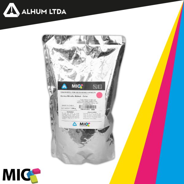 Toner Minolta Bizhub C452 C7000 Magenta Recarga 500 gr
