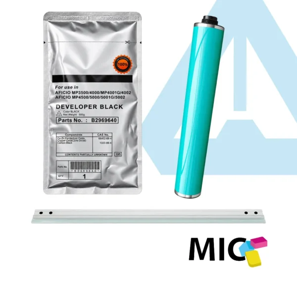KIT CILINDRO + CUCHILLA + REVELADOR RICOH AFICIO MP 4000 MP 5000