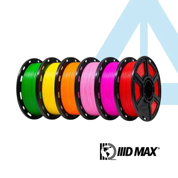 FILAMENTO 3D PLÁSTICO PETG COLORES IIID MAX AMERICANO