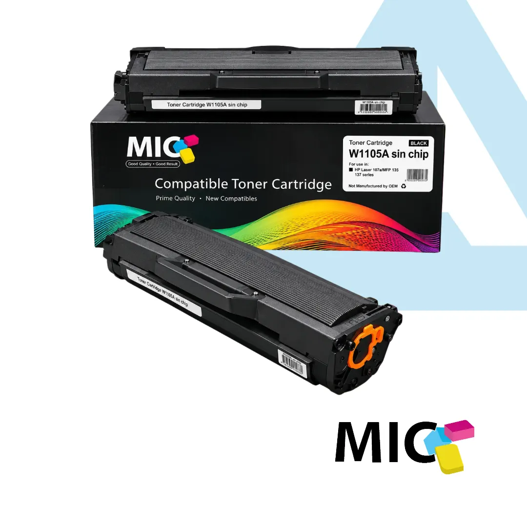 TONER HP HEWLETT PACKARD LASER JET 107A W1105A CARTUCHO 105A SIN CHIP