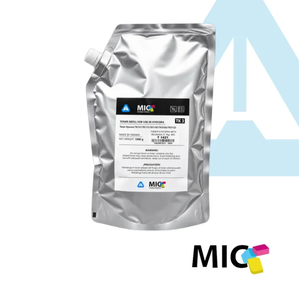TONER KYOCERA MITA TK3 352 342 322 RECARGA X1 KG MIC