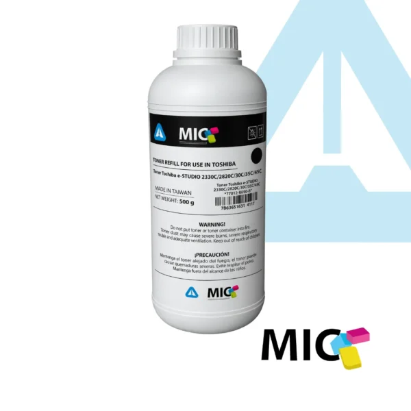TONER TOSHIBA E-STUDIO RECARGA X500 GR NEGRO MIC