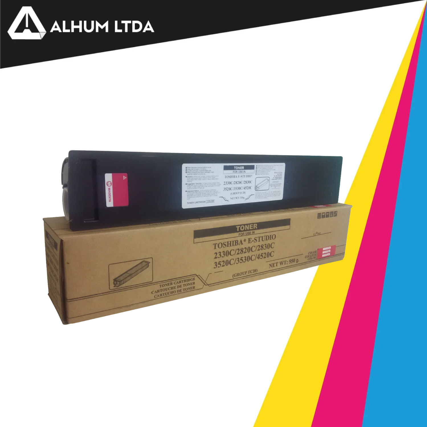 Toner Toshiba e-Studio TFC28 2830c 4520c Original Magenta