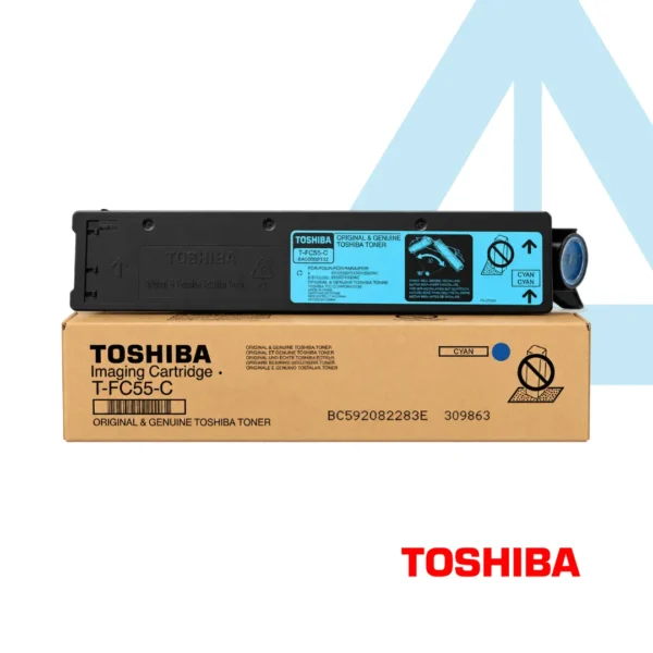 TONER TOSHIBA E-STUDIO 5520C 6520C TFC55 CYAN ORIGINAL