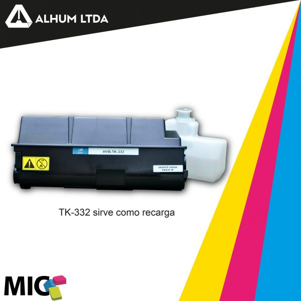 Toner Kyocera Mita FS 4000DN TK 332 CARTUCHO HYB