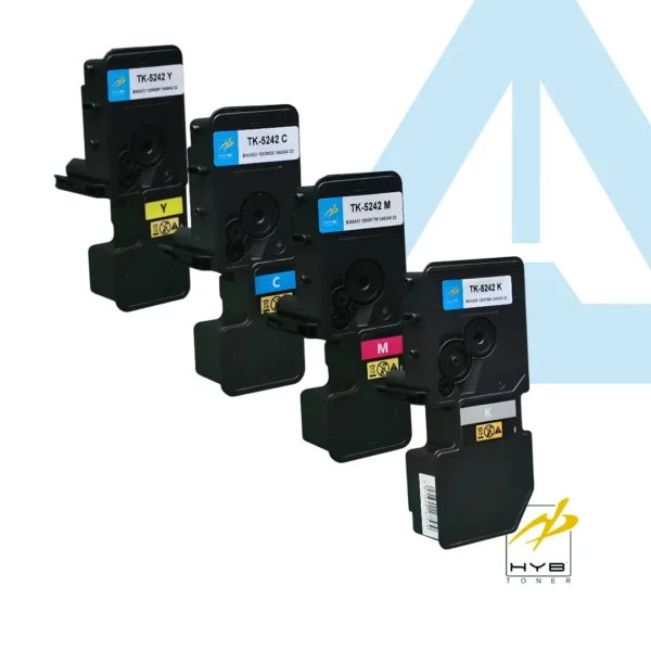 CARTUCHO TONER KYOCERA TK5242 CMYK M5526CDW P5026CDW HYB