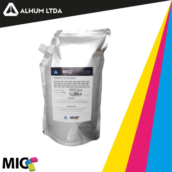 Toner Ricoh Aficio 1022 MP 2501 4002 5002 1060 2060 Recarga Universal MIC