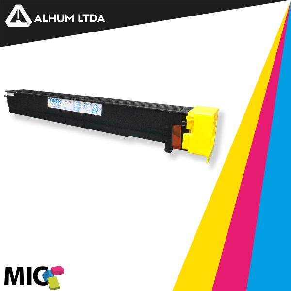 Toner Minolta Bizhub C654 C754 TN711 Yellow Mic