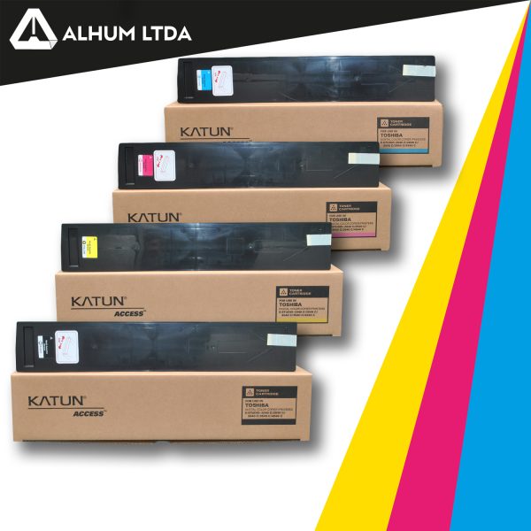 Toner Toshiba e-STUDIO 2540C 2040C 3540C 4540C Cartucho CMYK Katun Tfc25