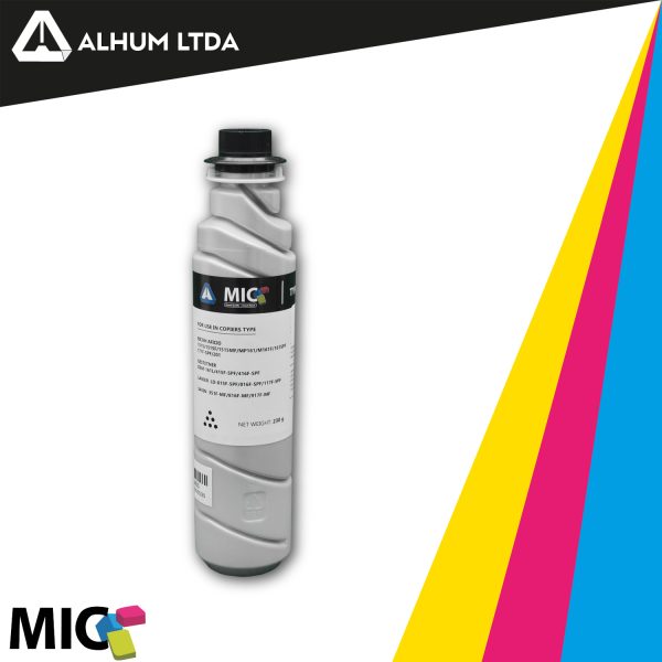 Toner Ricoh Aficio 1515 Tipo 1170D  MP171 MP201 Cartucho MIC