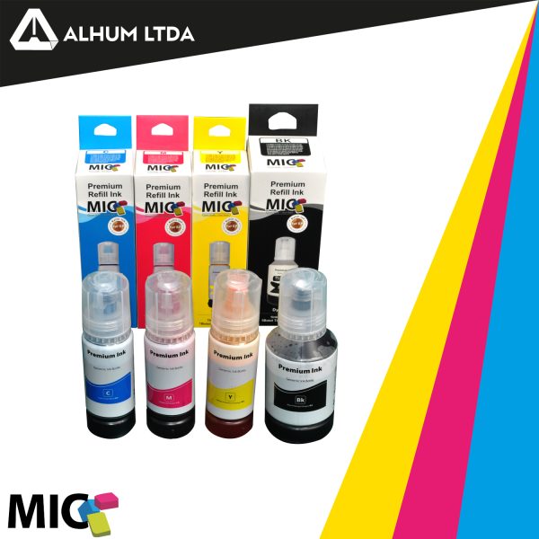 Kit Tintas Epson 504 - 544 genericas Mic Premium