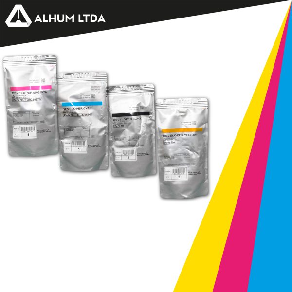 KIT Revelador Ricoh AFICIO MPC 2800 3300 5000 Cmyk Original