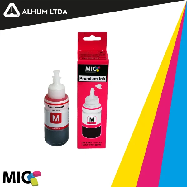 Tinta EPSON L200 L300 L800 Magenta Generica T664