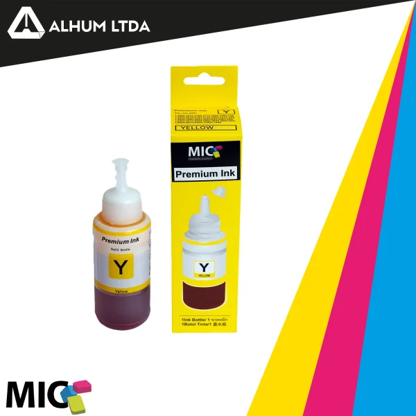 Tinta EPSON L200 L300 L800 Yellow Generica T664