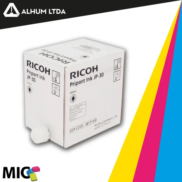 Tinta Duplicador Ricoh JP 30 Original