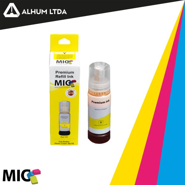 Tinta EPSON Yellow T504 T544 MIC
