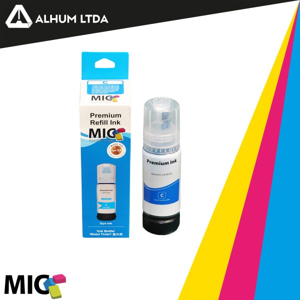 Tinta EPSON Cian T504 T544 MIC