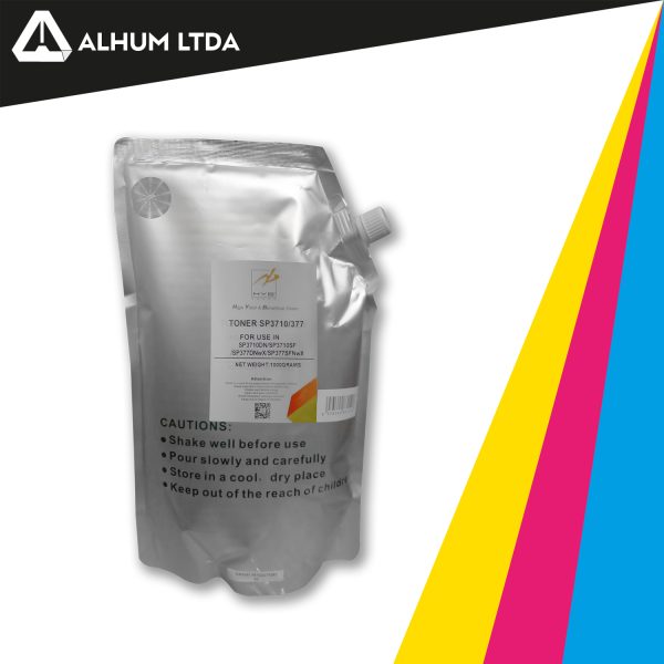 Recarga Toner Ricoh sp3710 sp3510 m320 Sp5200 Por 1 Kg