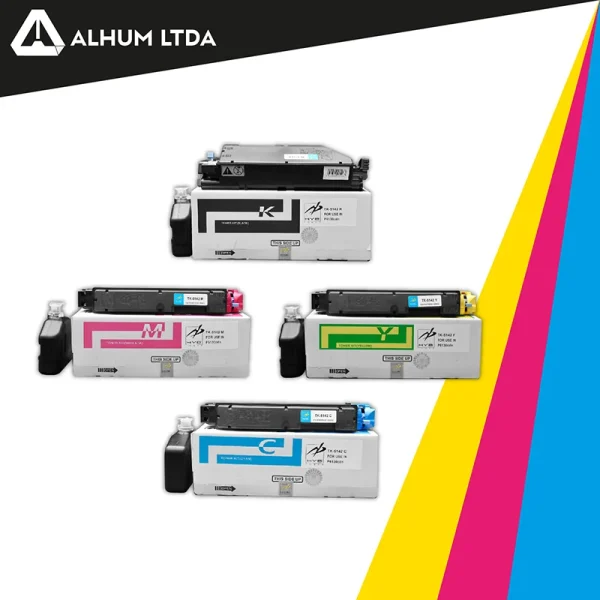 Toner Kyocera Ecosys M6530cdn M6535CIDN Cartucho Colores TK5142 HYB