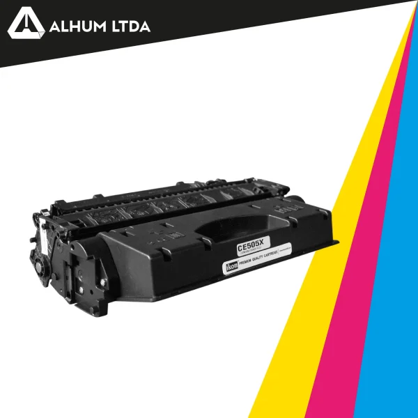 Toner Hewlett Packard CE505X LJ2033 05X Cartucho Ikon