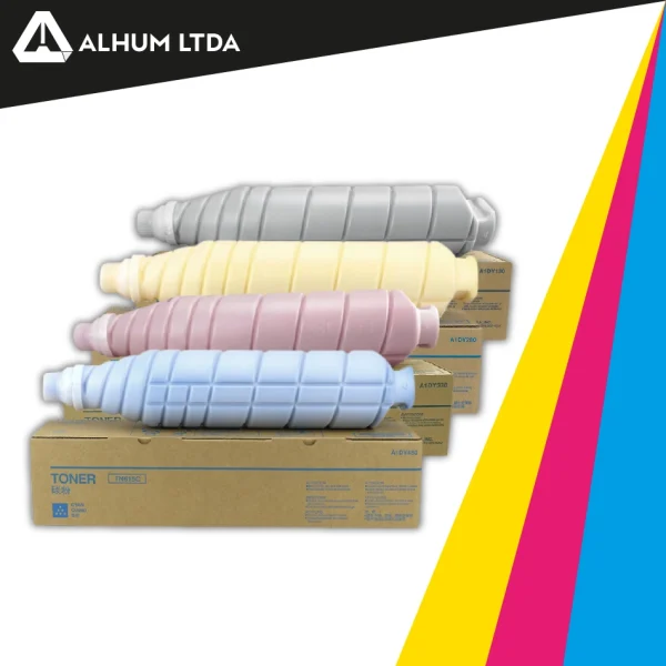 Toner Konica Minolta Bizhub Press C8000 TN615 Cmyk Original