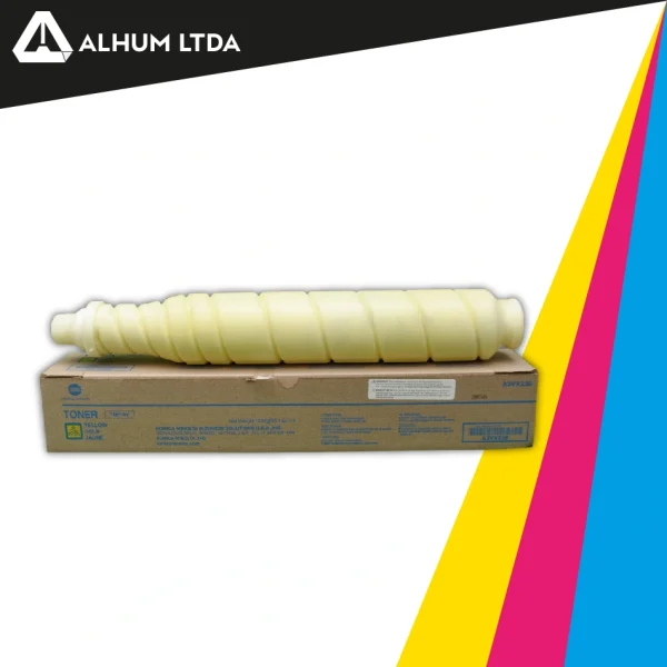 Toner Minolta Bizhub Press C1060 AccurioPress C3070 TN619 Original Amarillo