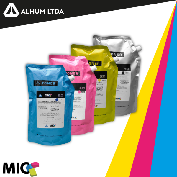 Toner Minolta Bizhub C224 C364 C554 C308 Recarga Cmyk MIC Con Revelador