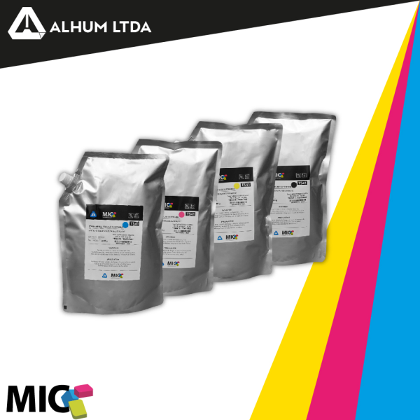 Recarga Toshiba E-studio 2050C 2555C 3055C 4555C 5055C x 1000gr cmyk MIC