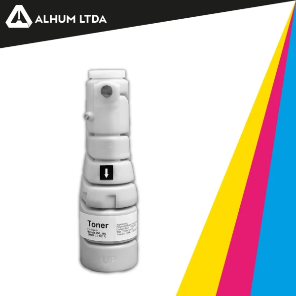 Toner Minolta Bizhub 250 350 362 Tn211 Tn311 Cartucho Mic tomo