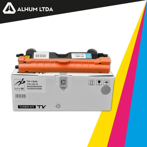 Toner Kyocera MA2000 MA2000w PA2000w Cartucho TK1242 Hyb