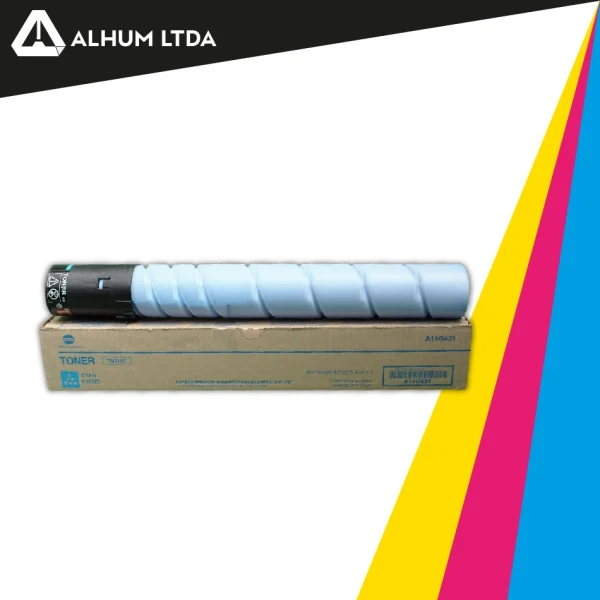 Toner Konica Minolta BIZHUB C360 Cian Original TN319