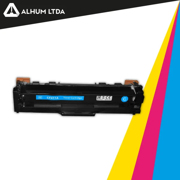Toner Hewlett Packard LaserJet Pro 300 375 400 Cartucho CE410A Cian Ami 305a