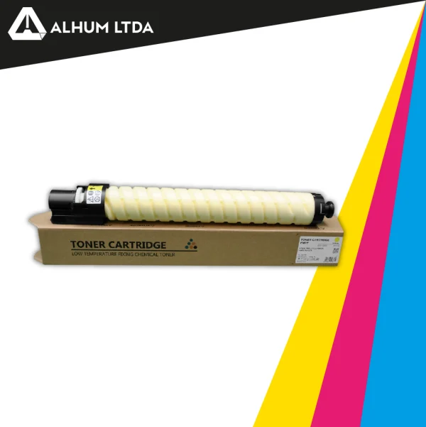 Toner Ricoh Aficio MPC 4502 5502 Cartucho Amarillo Mic Cet
