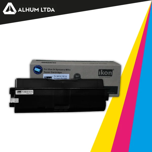 Toner Kyocera Mita FS 1120D TK160 Tk162 Cartucho Ikon