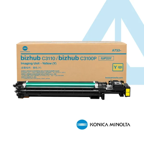 CILINDRO KONICA MINOLTA BIZHUB C3100 3110  IUP23C AMARILLO ORIGINAL