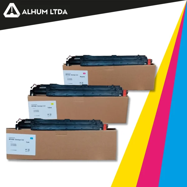 Unidad Revelado Ricoh Aficio MP C4504 C5504 C6004 Cmy Con Revelador Mic premium