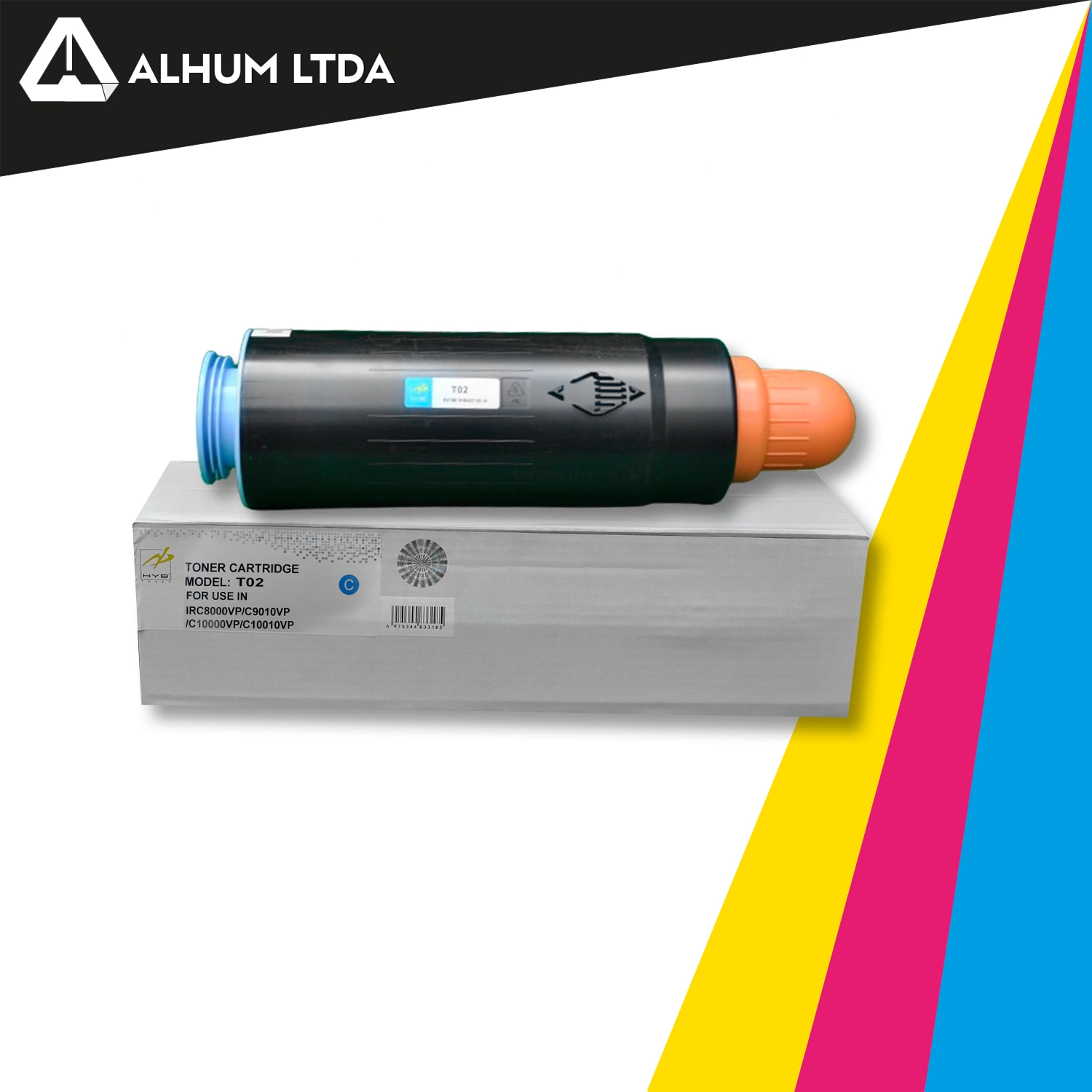 Toner Canon ImagePRESS C10000VP C10010VP C8000VP C9010VP T02 Cian Hyb