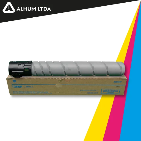 Toner Konica Minolta Bizhub 454e 554e TN513 TN-513 Cartucho Original