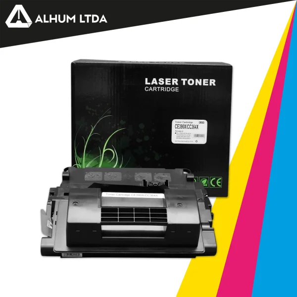 Toner Hewlett Packard LaserJet CE390X 4015DN CC364X 64X 90X AMI