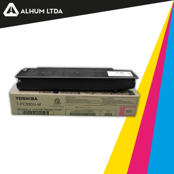 Toner Toshiba E-studio 330AC 400AC Cartucho Magenta TFC330 Original