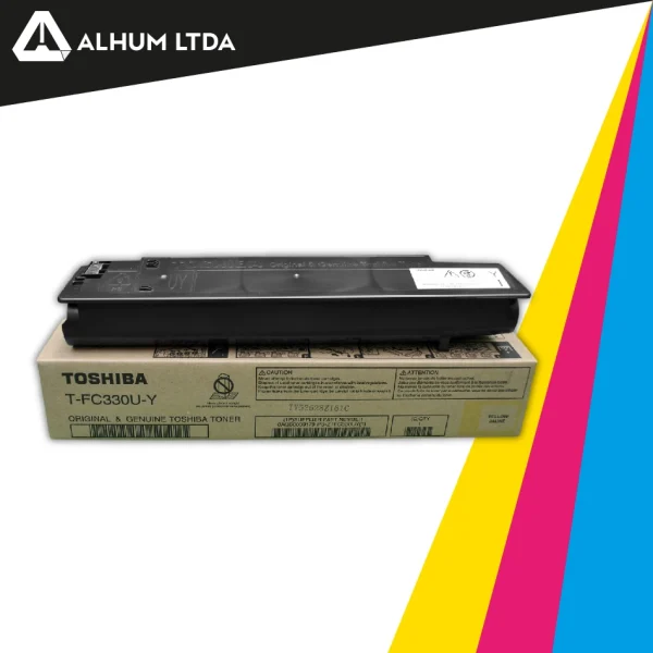 Toner Toshiba E-studio 330AC 400AC Cartucho Amarillo TFC330 Original