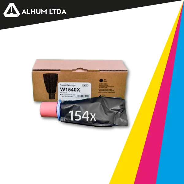Toner Hewlett Packard 1602 2603 2604 W1540X Cartucho 154X Con Chip Alta Capacidad Mic